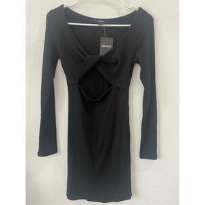 Forever 21 Nwt Black Cut Out Dress Size S
